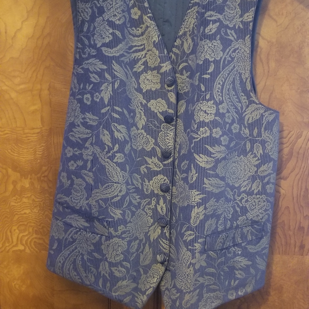 Flora Print Vest